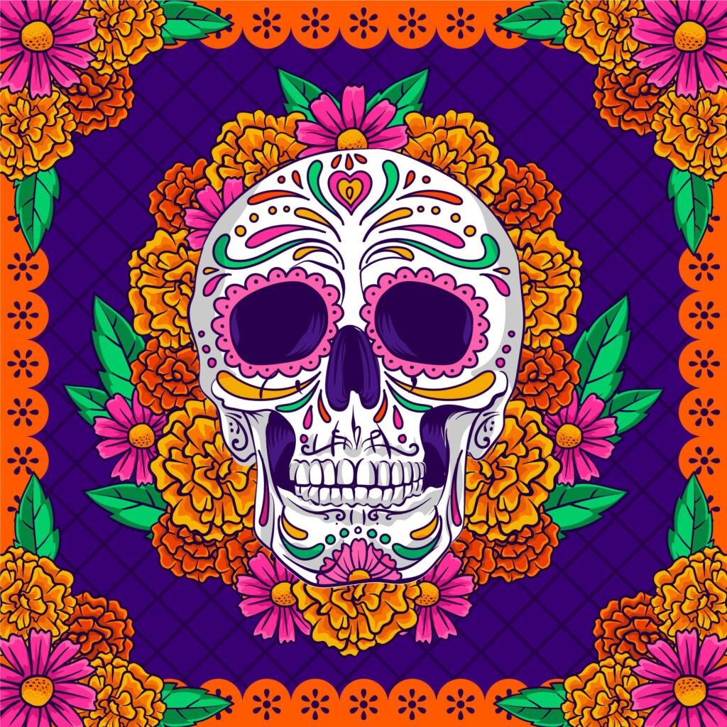 Mandala de calavera