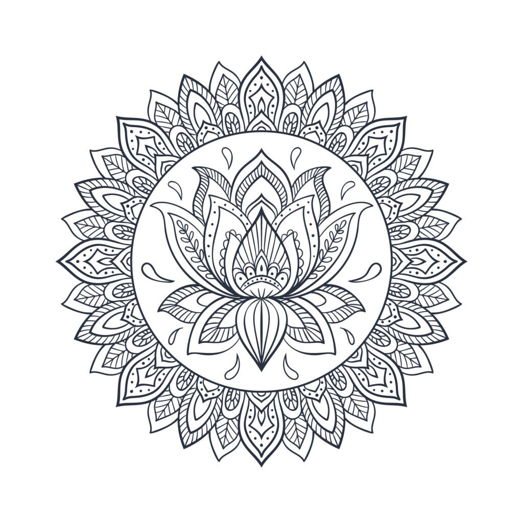 mandalas florales