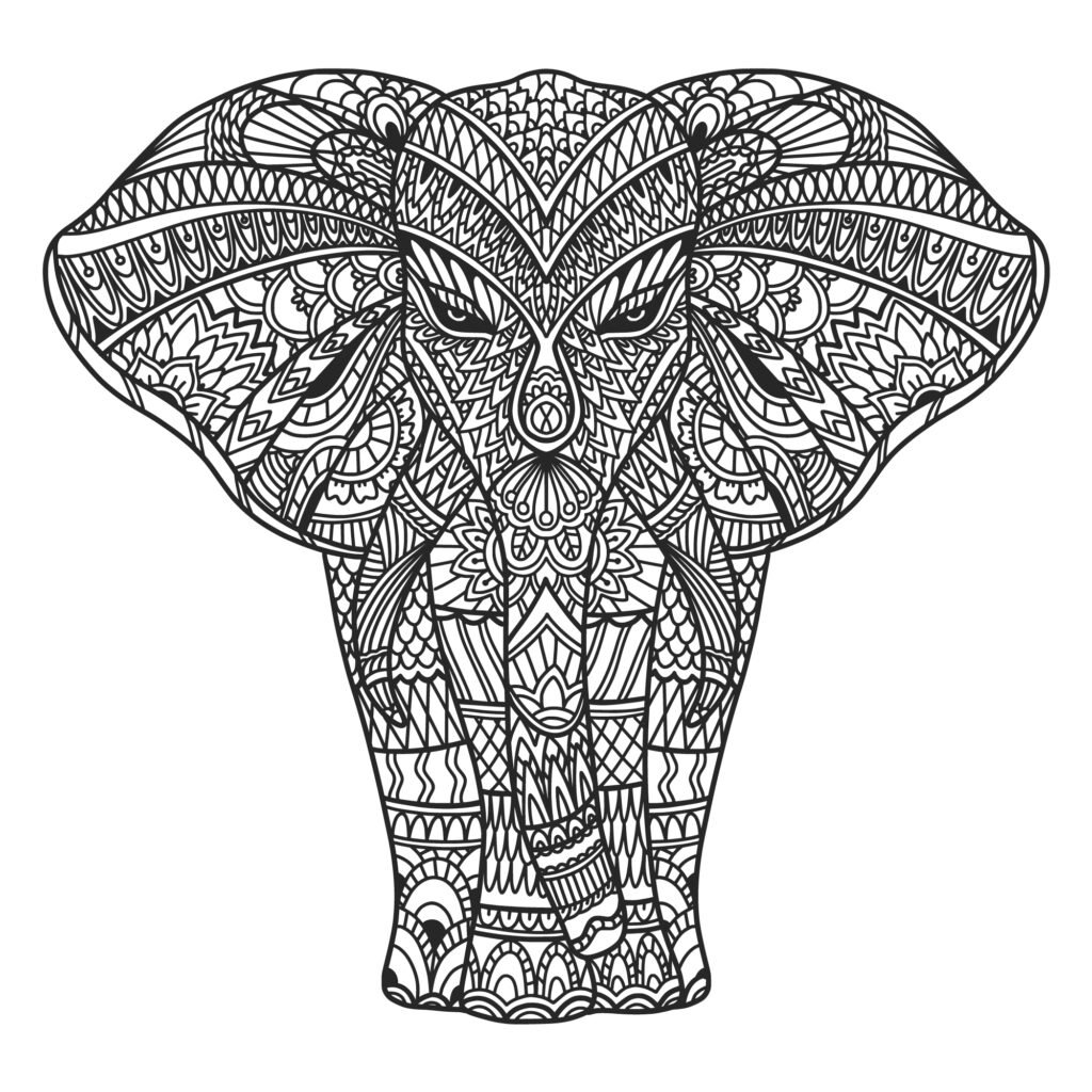 Mandalas de elefantes