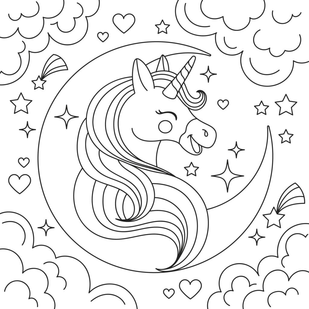 Mandalas de unicornios