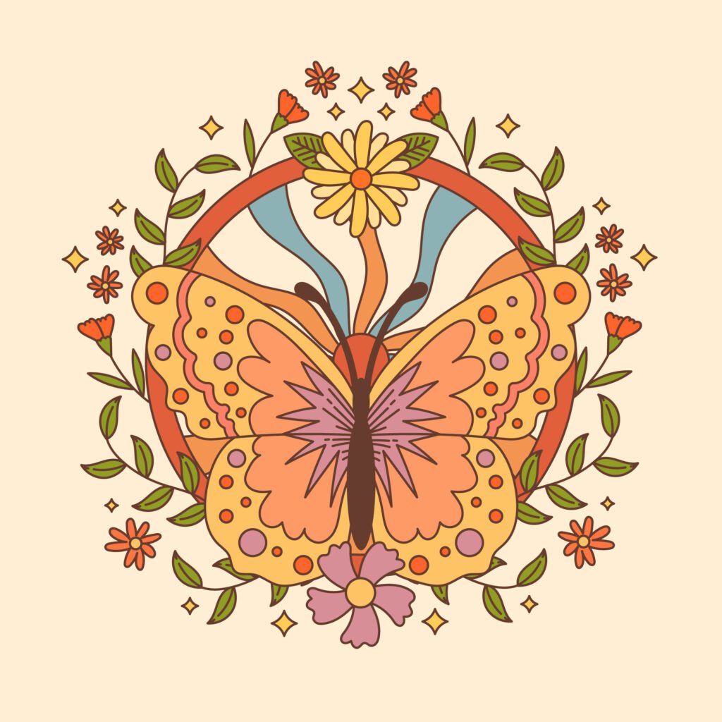 mandalas de mariposas