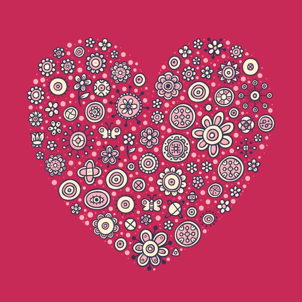 Mandalas de San Valentín